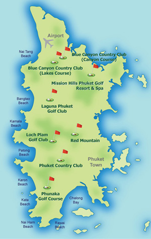 phuket golf tours